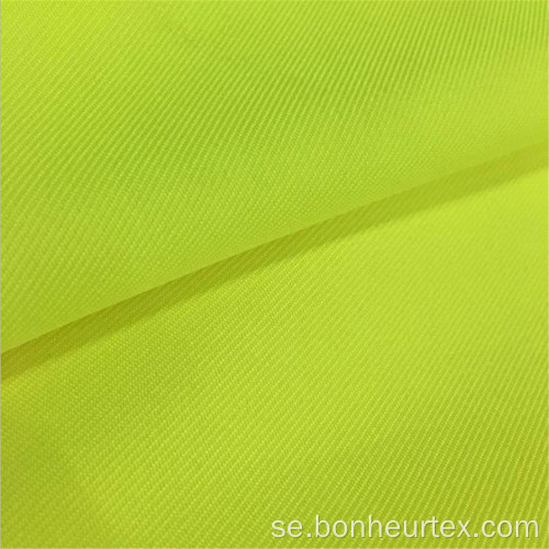 Polyester Twill Gabardine Fabric med hög sikt